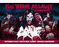 Grave - Live show at Full Terror Assault